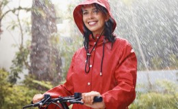 bigstock Woman In Raincoat